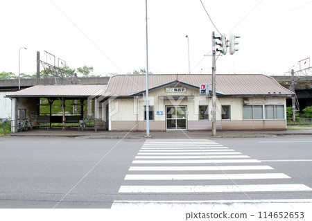 鱷西站 JR鱷西站 鱷西站 M33室蘭本線 114652653