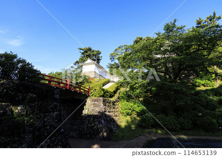 Spring/early summer (sunny) at Odawara Castle ruins, Odawara City, Kanagawa Prefecture Spring/early summer (sunny) at Odawara Castle ruins, Odawara City, Kanagawa Prefecture 114653139