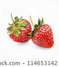 Fresh strawberries 114653142