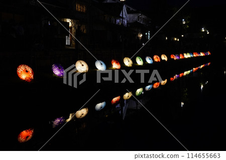 Kurashiki Spring Evening Lights (Kurashiki Bikan Historical Quarter) 9370 Kurashiki Spring Evening Lights (Kurashiki Bikan Historical Quarter) 9370 114655663