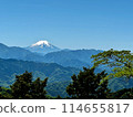 Spectacular view of Mt. Fuji from the summit of Mt. Takao 114655817