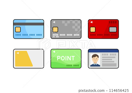 Card illustration set - Stock Illustration [114656425] - PIXTA