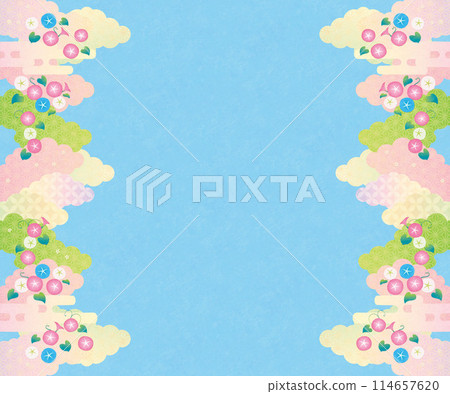 背景素材-日式牽牛花2022-13 背景素材-日式牽牛花2022-13 114657620