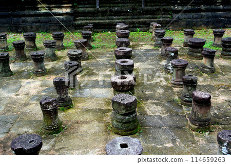 柬埔寨吳哥湯姆遺址 柬埔寨吳哥湯姆遺址 114659263