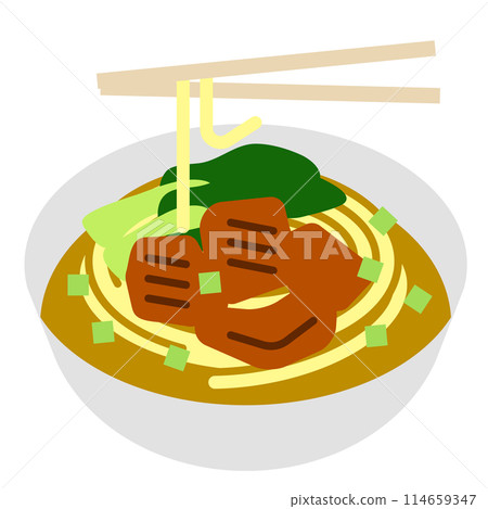 牛肉麵圖示說明 牛肉麵圖示說明 114659347