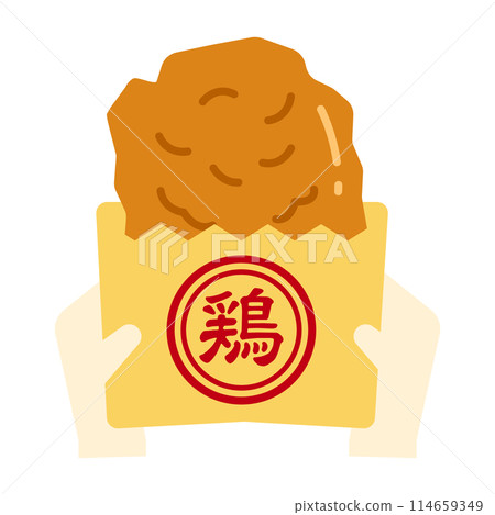 炸雞圖示說明 114659349