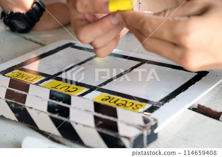 Film production crew 114659408