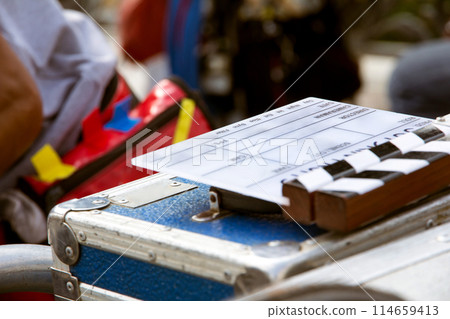 Film production crew 114659413