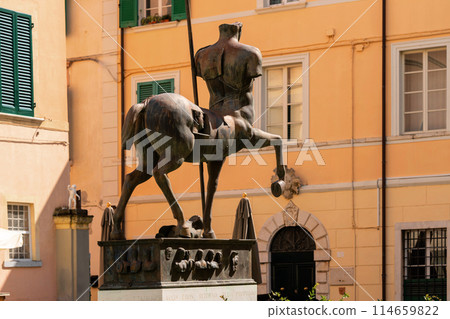 centaur statue in city square centaur statue in city square 114659822