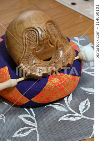木行(Mokugyo),一種感恩的佛教器物 木行(Mokugyo),一種感恩的佛教器物 114660101
