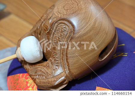 木行（Mokugyo），一種感恩的佛教器物 114660154