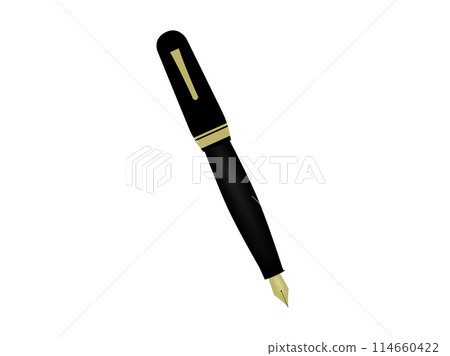 黑色鋼筆 114660422