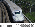 Speeding bullet train 114660640