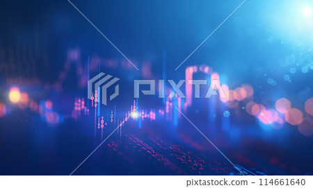 Business image financial graph 114661640