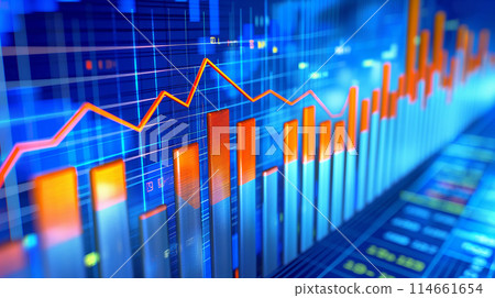 Business image financial graph 114661654