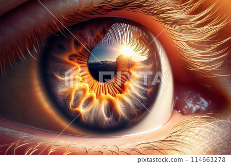 composite image of blue eye composite image of blue eye 114663278