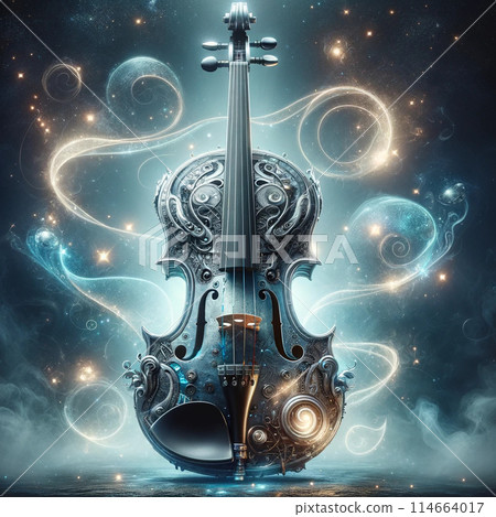 Fantastic violin 114664017