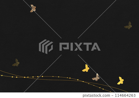 Japanese paper texture with butterfly pattern_luxury Japanese modern background Japanese paper texture with butterfly pattern_luxury Japanese modern background 114664263