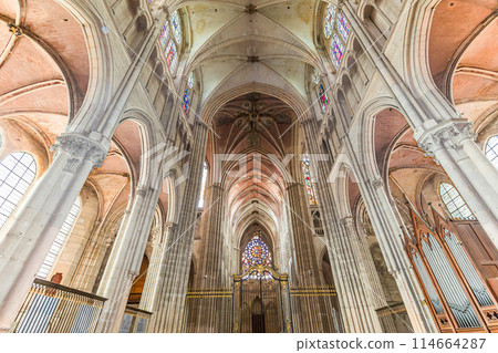 Saint Etienne cathedral, Auxerre, France Saint Etienne cathedral, Auxerre, France 114664287