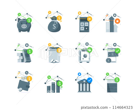 financial solution, pension fund, savings account,Investment concept, revenue growth 114664323