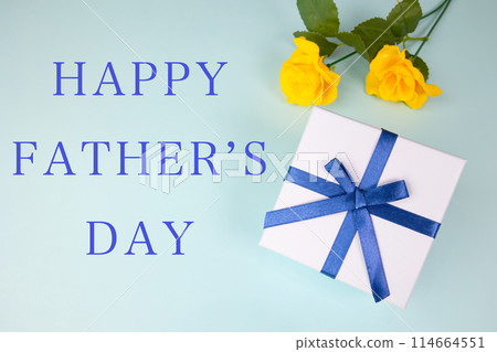 父親節禮物和黃色花朵② 114664551