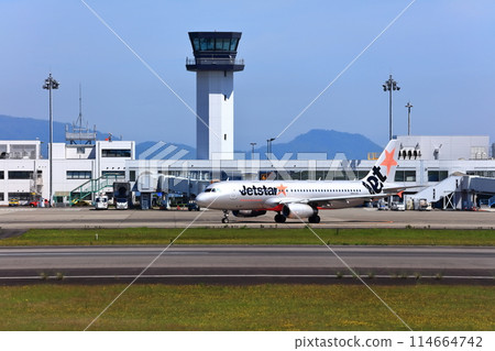 [香川縣] 客機和噴氣式飛機起降（高松機場） 114664742
