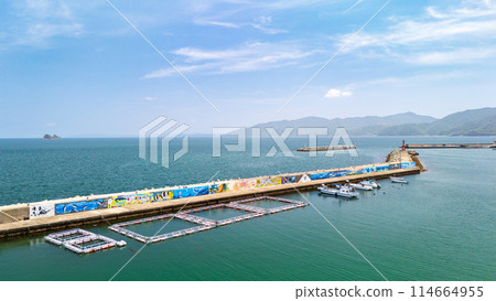 東香川市引田漁港鳥瞰圖 114664955