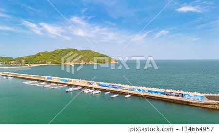 東香川市引田漁港鳥瞰圖 114664957