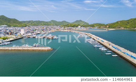 東香川市引田漁港鳥瞰圖 114664961