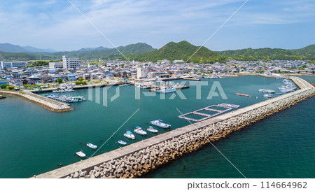 東香川市引田漁港鳥瞰圖 114664962