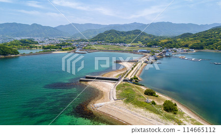 東香川市引田可以釣魚的巨大養殖池 114665112