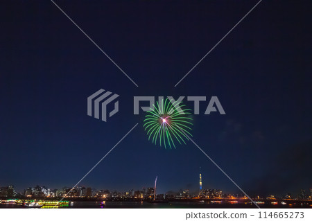 Koto Fireworks Festival, Tokyo 114665273
