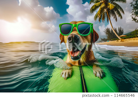 summer vacation on the beach summer vacation on the beach 114665546