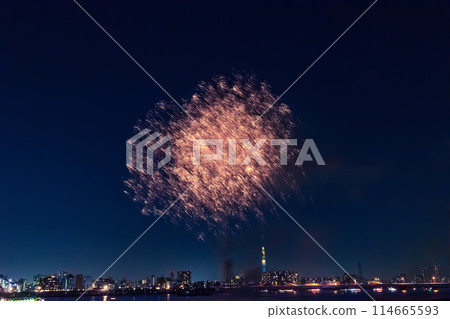 Koto Fireworks Festival, Tokyo 114665593