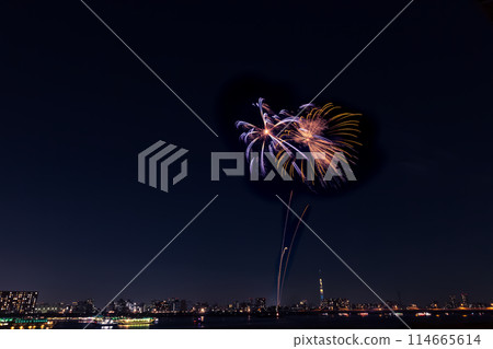 Koto Fireworks Festival, Tokyo 114665614
