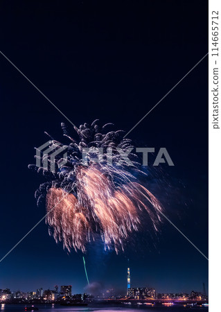 Koto Fireworks Festival, Tokyo 114665712