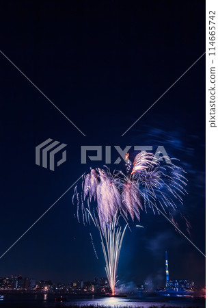 Koto Fireworks Festival, Tokyo 114665742