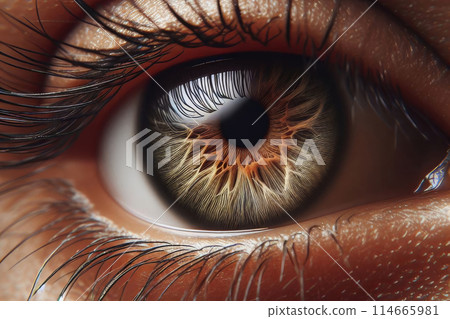 blue eye of a beautiful blue eye blue eye of a beautiful blue eye 114665981