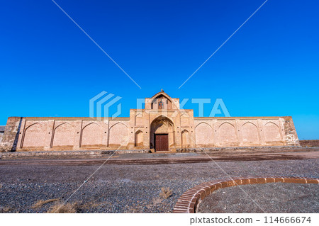 The ruins of a historic caravanserai on the outskirts of Tehran. 114666674
