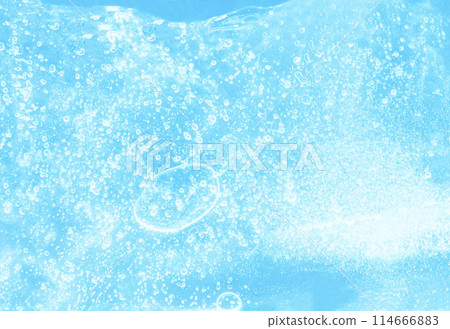 清爽的碳酸水冰泡圖 114666883
