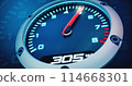 High-speed tachometer. 3D render 114668301