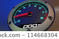 High-speed tachometer. 3D render 114668304
