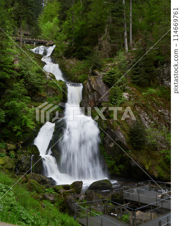 Triberg waterfalls, Germany 114669761