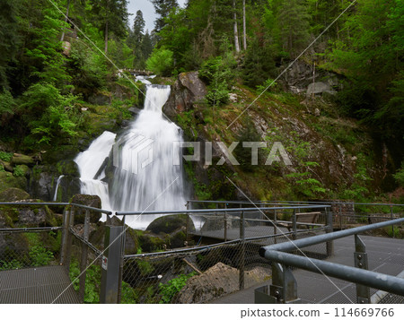 Triberg waterfalls, Germany 114669766