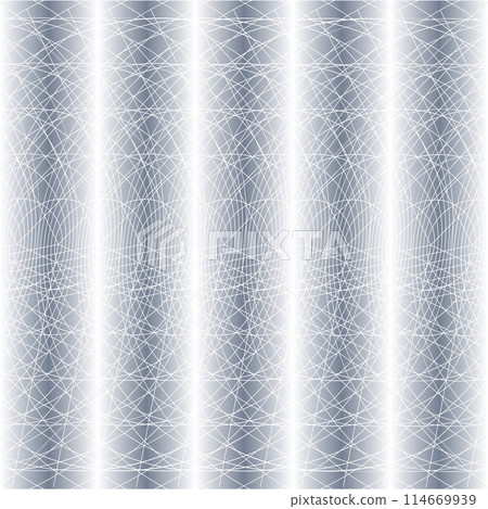 Abstract White Lines on Grey Background with Light Patterns 114669939