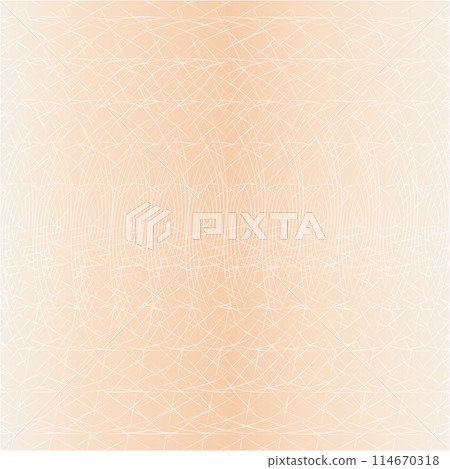 Abstract Beige Lines Creating Intricate Artistic Pattern on Background 114670318