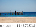 Sandy beach and coast 114671518