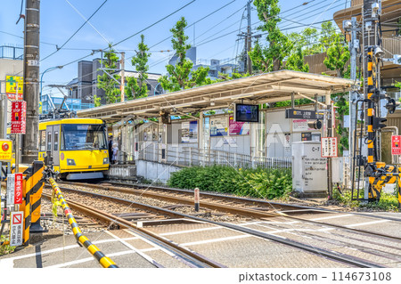 Cityscape of Setagaya Ward, Tokyo - Kamimachi Station 114673108