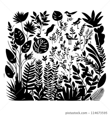 flower heart floral valentine illustration sketch draw black flower heart floral valentine illustration sketch draw black 114673595