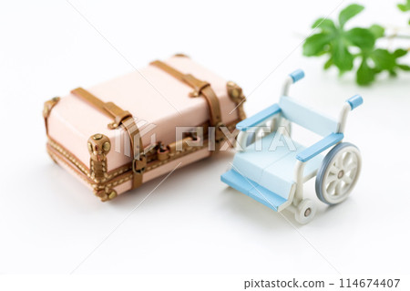 Travel bag and wheelchair 114674407